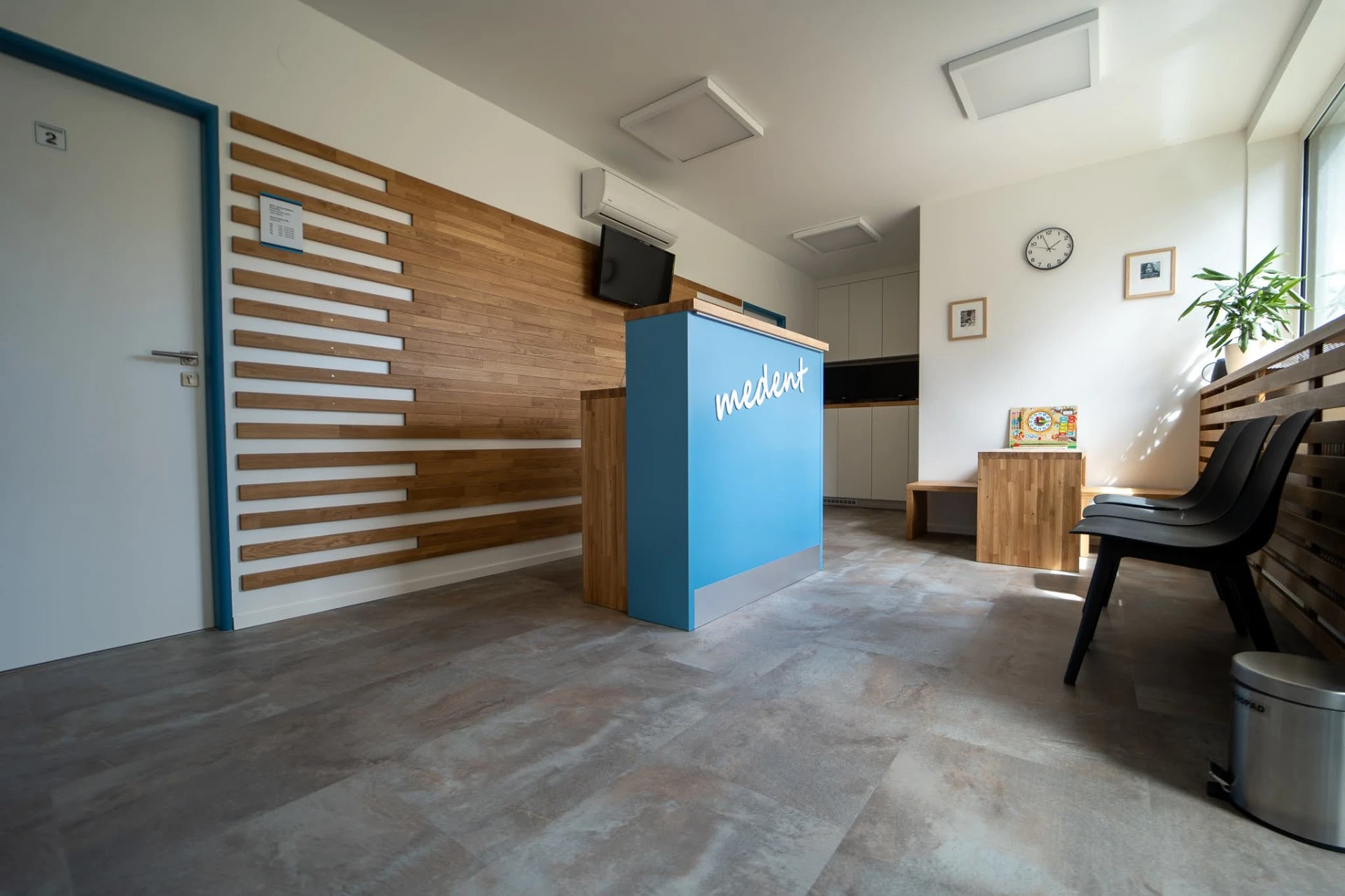 Recepce kliniky MEDENT